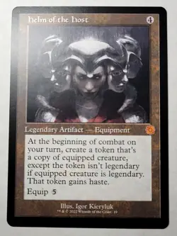 Helm of the Host -Retro Frame- Brothers War Regular Mythic BRO BRR 19 NM/M - Image 1