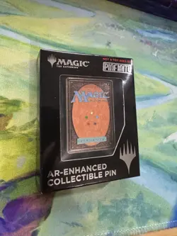 Magic The Gathering MTG Cardback AR-Enhanced Collectible Pin NIB Pinfinity - Image 1