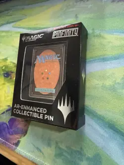 Magic The Gathering MTG Cardback AR-Enhanced Collectible Pin NIB Pinfinity - Image 2