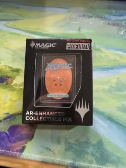 Magic The Gathering MTG Cardback AR-Enhanced Collectible Pin NIB Pinfinity - Image 3