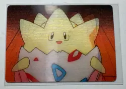 1998 Pokemon Pioneer Viz Video Lenticular Promo - Togepi - PIKA-0021D Rare Card - Image 3