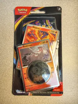 Pokemon TCG Mega Evolution—Chaos Rising English Blister w/2 Promos & Coin - Image 1
