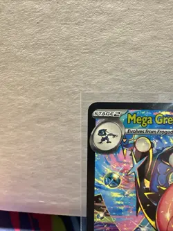 Mega Greninja ex SIR 116/086 English Pokemon TCG Chaos Rising NM/M - Image 2