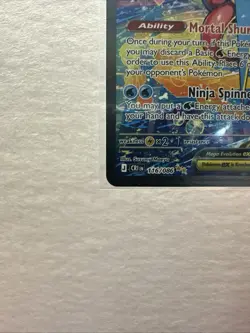 Mega Greninja ex SIR 116/086 English Pokemon TCG Chaos Rising NM/M - Image 5