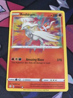 Reshiram Amazing Rare 017/072 Pokemon Shining Fates - Image 1