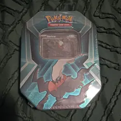 Pokemon TCG Triple Whammy Tin Darkrai Sableye Spiritomb Booster Promo - Image 1