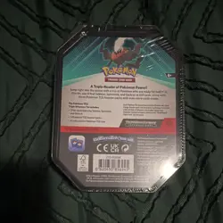 Pokemon TCG Triple Whammy Tin Darkrai Sableye Spiritomb Booster Promo - Image 2