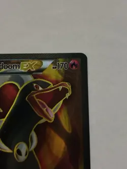 Pokemon TCG: Houndoom EX Full Art 153/162 XY Breakthrough Ultra Rare Holo NM - Image 3