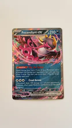 Fezandipiti ex 142/217 - Double Rare - Pokemon TCG - Ascended Heroes - NM - Image 1