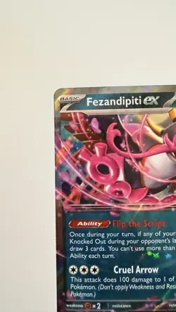 Fezandipiti ex 142/217 - Double Rare - Pokemon TCG - Ascended Heroes - NM - Image 3