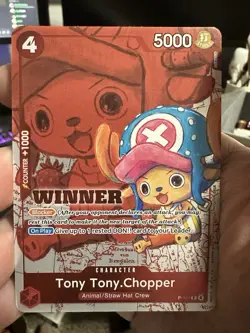 One Piece Tony Tony Chopper P-101 Promo Winner Pack 2026 Vol. 2 - Image 1