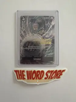 One Piece TCG Smoker (Pre-Release) [Winner] P-025 Foil - Image 1