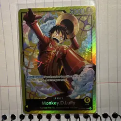 Bandai Monkey D. Luffy Leader Egghead ST29-001 FOIL 5000 Power ENG Alt Art - Image 1