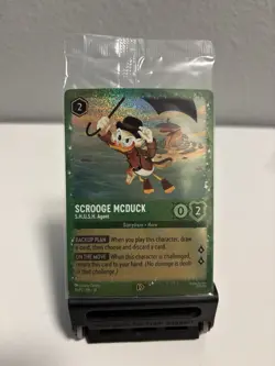 Disney Lorcana Scrooge McDuck S.H.U.S.H Agent 36/P3 Sealed - Image 1