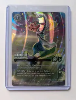Disney Lorcana Clarabelle - Light on Her Hooves 211/204 Shimmering Skies - Image 1