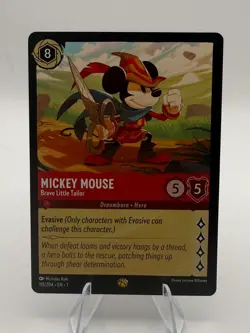 Mickey Mouse Brave Little Tailor 115/204 - The First Chapter Lorcana - Image 1