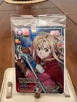 Union Arena TCG Winner Card Asuna UEPR/SAO-2-041 Foil - Image 1