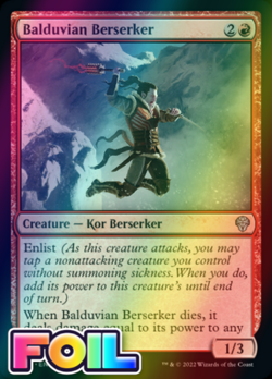 x1 Balduvian Berserker DMU MTG 116/281 FOIL UNCOMMON M/NM 1x - Image 1