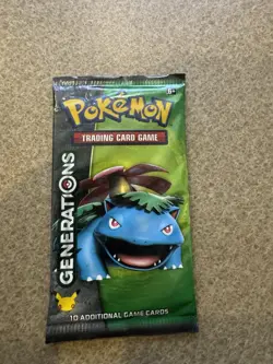 Pokemon Generations Booster Pack Venusaur Pikachu 10 Cards English TCG Nintendo - Image 1