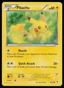 Pikachu 26/83 Generations Pokemon TCG Card - Image 1