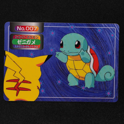 Pokemon Card Squirtle 007 Topsun Nintendo Japanese F2431 - Image 2