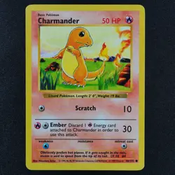 Pokemon Card Charmander shadowless 46/102 Nintendo 1995 96 98 99 HP50 F2169 - Image 2