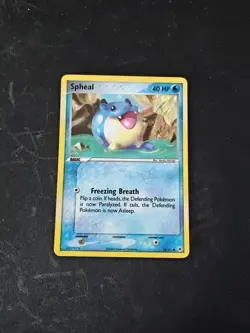 Pokemon Card - Spheal Hidden Legends 74/101 Common Reverse Holo - Image 1