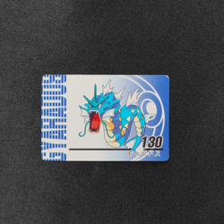 Pokemon Card Gyarados 130 Nintendo Animation Ver Mini Carddass Japanese F9282 - Image 2