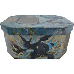 Pokemon TCG EX Kyurem EMPTY Tin Metal Case 2012 Black White Series No Cards - Image 3