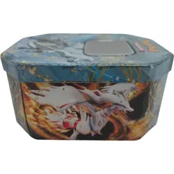 Pokemon TCG EX Kyurem EMPTY Tin Metal Case 2012 Black White Series No Cards - Image 5