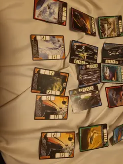 Acceleracers Collectible Card Game 25 Card Lot - Image 1