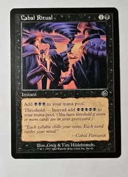 Cabal Ritual - NM - Torment - Magic The Gathering MTG - Image 1