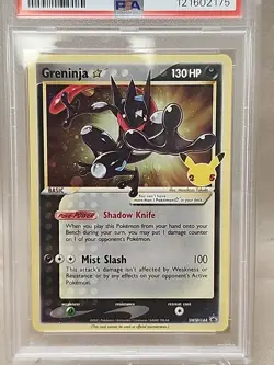 2021 Pokemon SWSH BSP #144 Geninja Gold Star Celebrations PSA 10 - Image 3