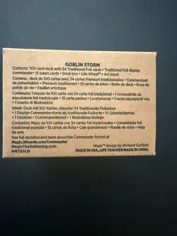 MTG Secret Lair Commander Deck: Goblin Storm - Image 3