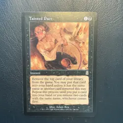 Wizards of the Coast Tainted Pact Black Rare Instant Odyssey Regular #164 - Image 1