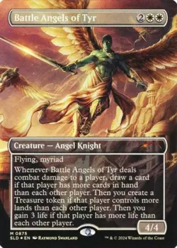Battle Angels of Tyr (Rainbow Foil) -Foil Near Mint MTG Secret Lair - Image 1