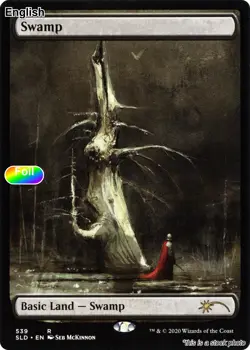 Swamp (Seb Mckinnon) EN [SLD - 539] - NM [Foil] TCG MTG - Image 1
