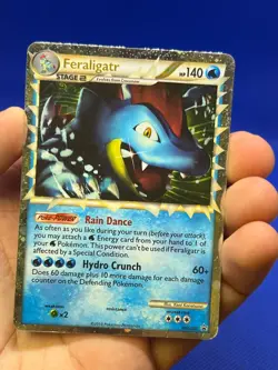 2010 Pokemon HGSS Heart Gold & Soul Silver Feraligatr Prime HGSS07 Promo MP - Image 2
