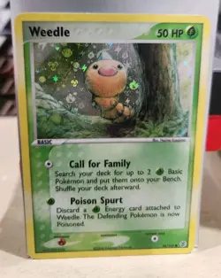 Weedle 86/112 2004 EX FireRed & LeafGreen Pokemon TCG Holo NM Near Mint - Image 1