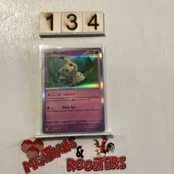 Pokemon TCG Mimikyu 037/091 Paldean Fates Holo Rare - Image 1