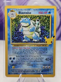 Blastoise 2/102 Classic Collection Celebrations: Classic Collection Pokemon NM - Image 1