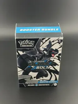 Pokemon TCG SV: Black Bolt Booster Bundle - Factory Sealed - 6 Packs - Image 3