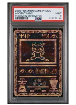 Ancient Mew Pokemon 2000 Movie Game Movie Pokemon PSA 9 - Image 1