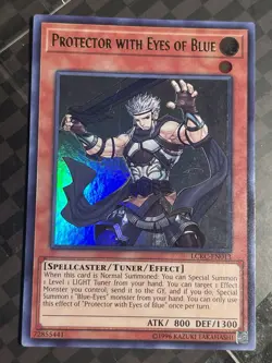 Yugioh Protector with Eyes of Blue LCKC-EN013 Ultra Rare NM x1 - Image 1