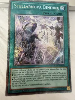 Stellarnova Binding Starlight Rare Yugioh - Image 1