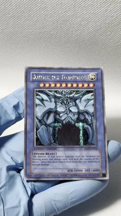 Yu-Gi-Oh! Obelisk the Tormentor Limited Edition Secret Rare Card JMP-EN004 NM - Image 2