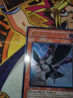 D.D. Crow ston-en024 1st Edition (LP) Ultimate Rare Yu-Gi-Oh! - Image 5