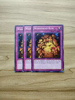 Yu-Gi-Oh! - Widespread Ruin 3X - Full Playset - Image 1