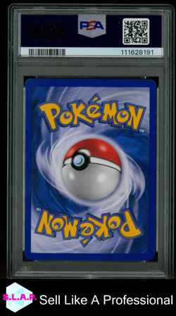 PALIMPALIM EMERALD REVERSE HOLO POKEMON GERMAN 2005 12 PSA 8 - Image 2
