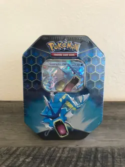 Pokemon TCG Hidden Fates Gyardos GX tin Brand NEW And Factory Sealed - Image 1